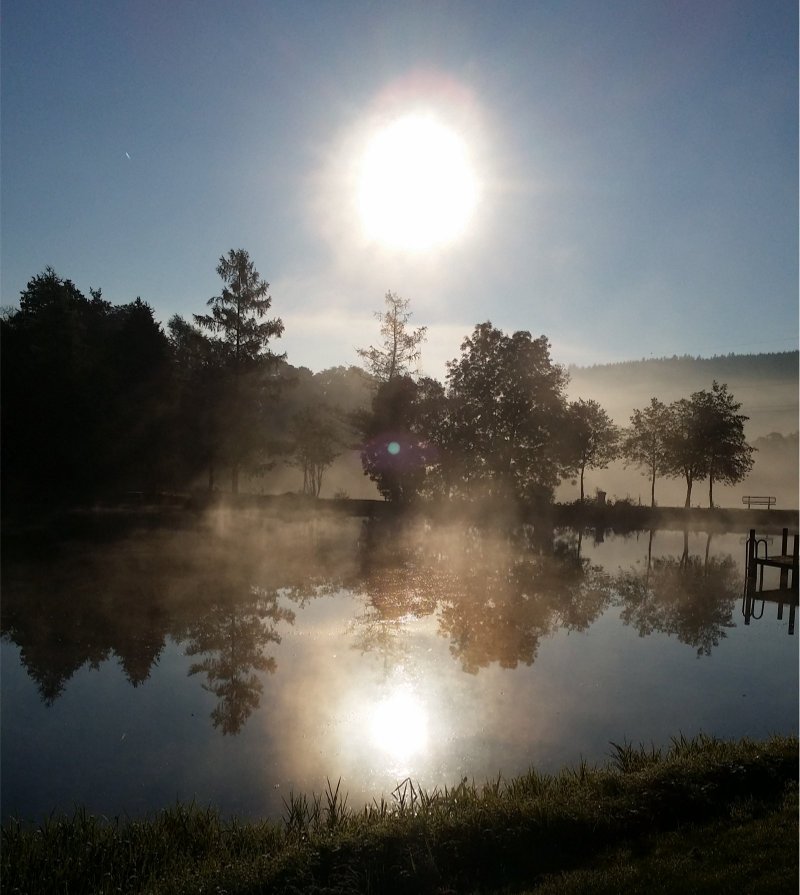 Sonnenaufgang am See